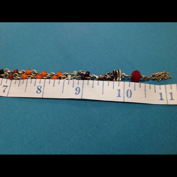 Buddha multi colored brass necklace - Picture 14 of 16